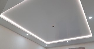 Светодиодные натяжные потолки Светлоград, цена от 1524 руб.